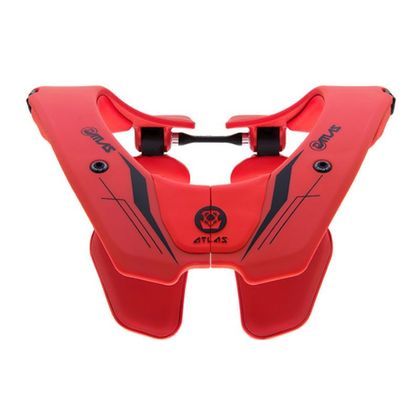 Protection cervicale Atlas PRODIGY BRACE FIRE - Rouge