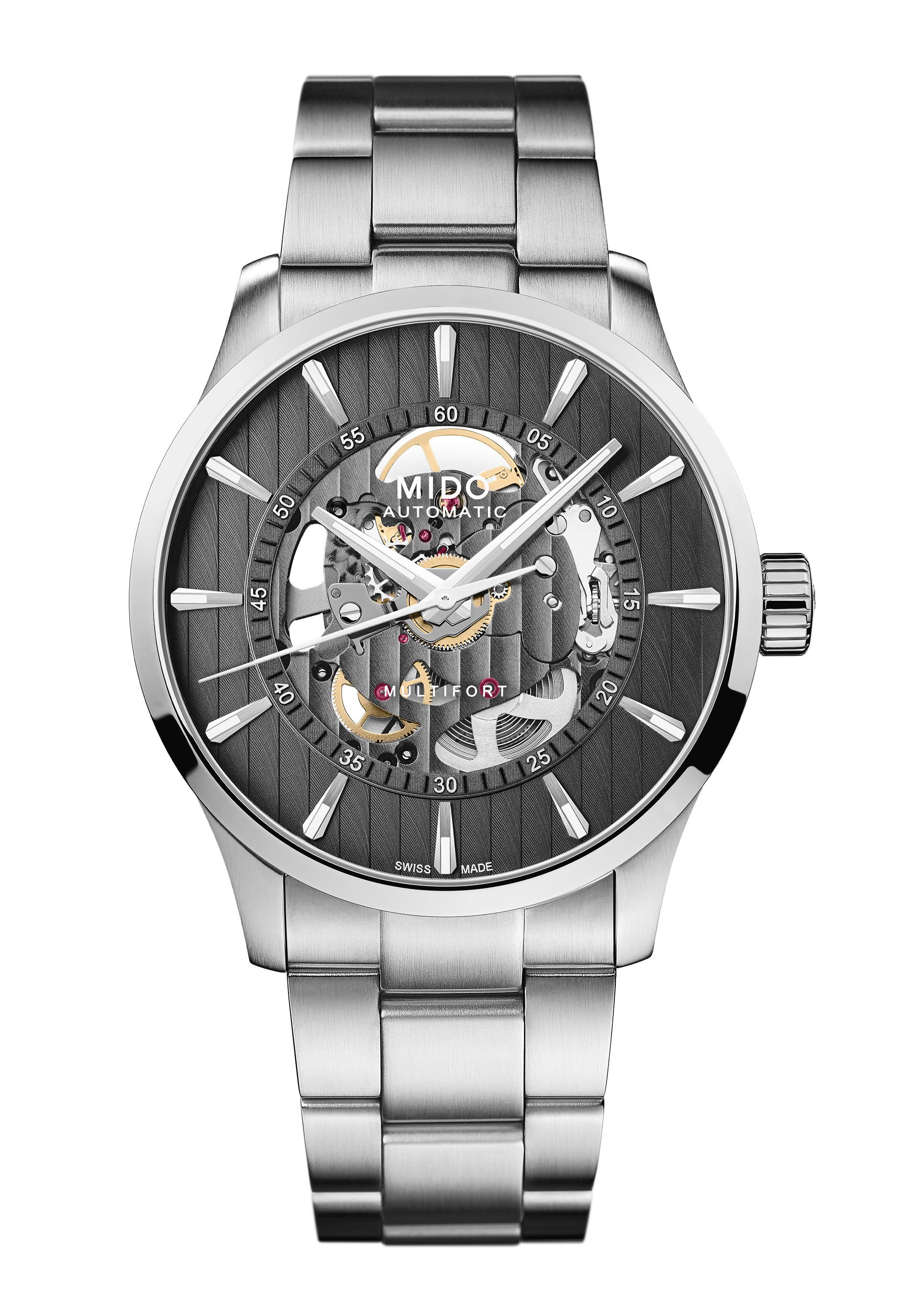 Mido Multifort Skeleton Vertigo M038.436.11.061.00
