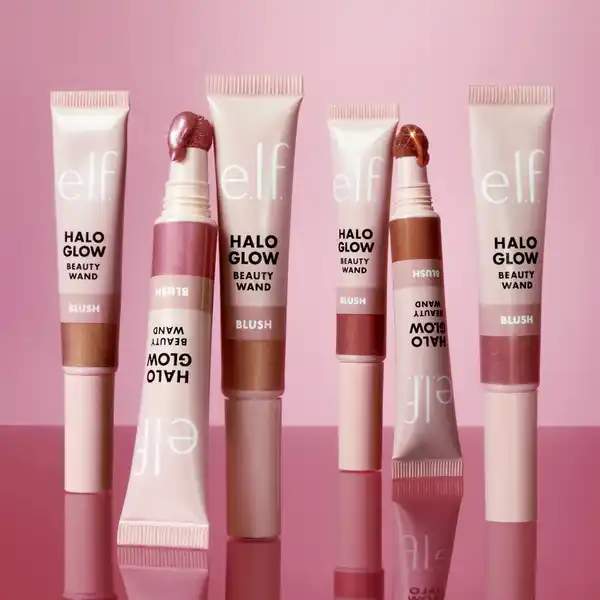 Halo Glow Blush Beauty Wand Berry Radiant