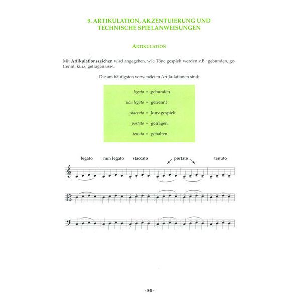 Musikverlag Heinlein Theorie D1