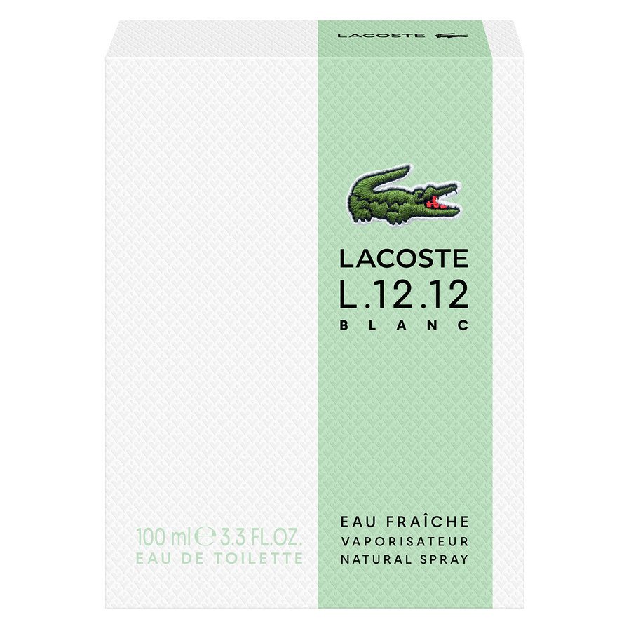 Lacoste L.12.12 Blanc Eau Fraiche Eau de Toilette 100ml
