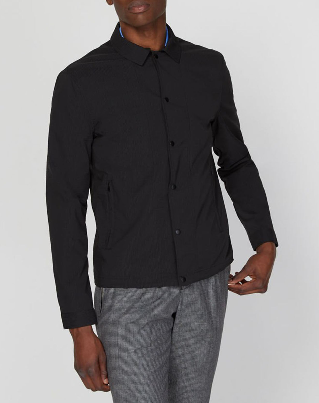 Galeries Lafayette Veste Dwind Coachjacket Seer noire