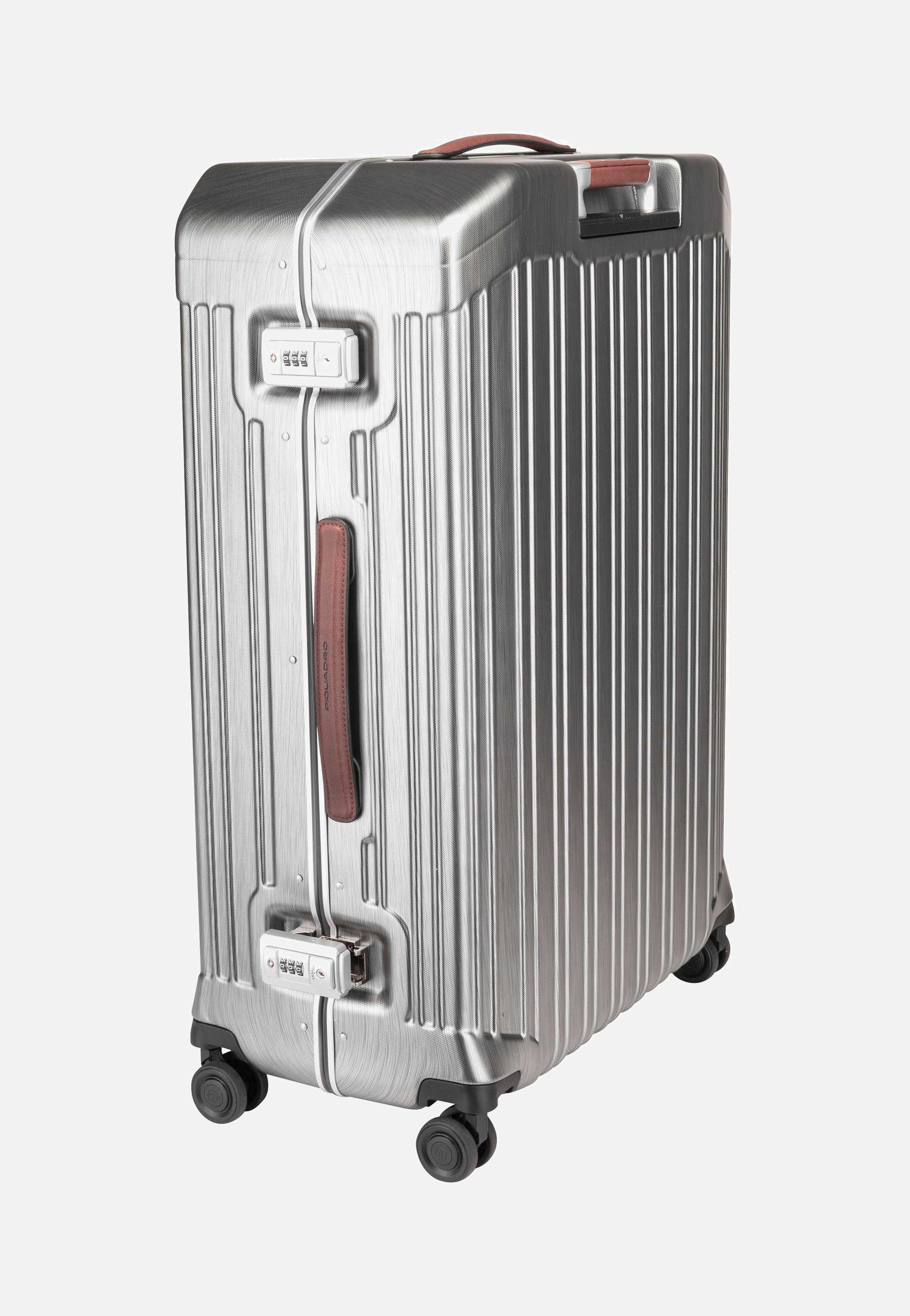 PQ-LM Big Spinner 4428 Nero-Cuoio - Koffer
