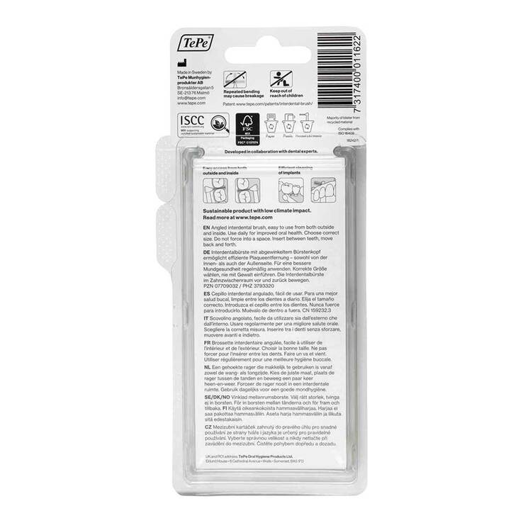 Tepe Angle Interdentalbürste 0,8 mm grün, 6 St