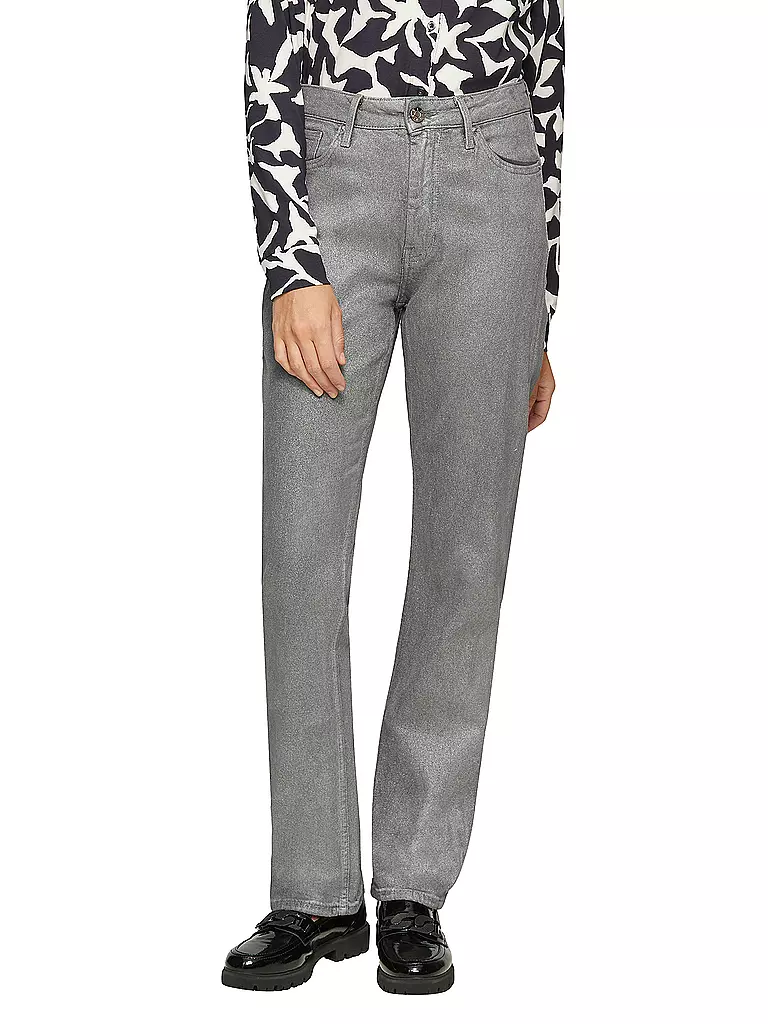 S.OLIVER Jeans Wide Fit schwarz