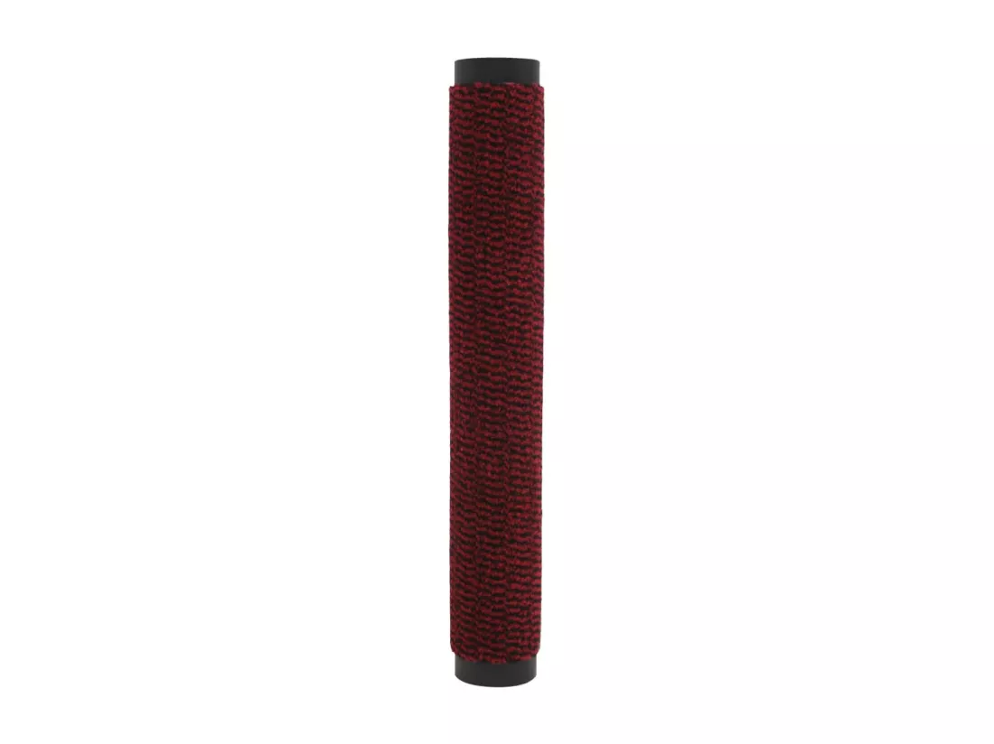Paillassons rectangulaires 2 pcs 80 x 120 cm Rouge