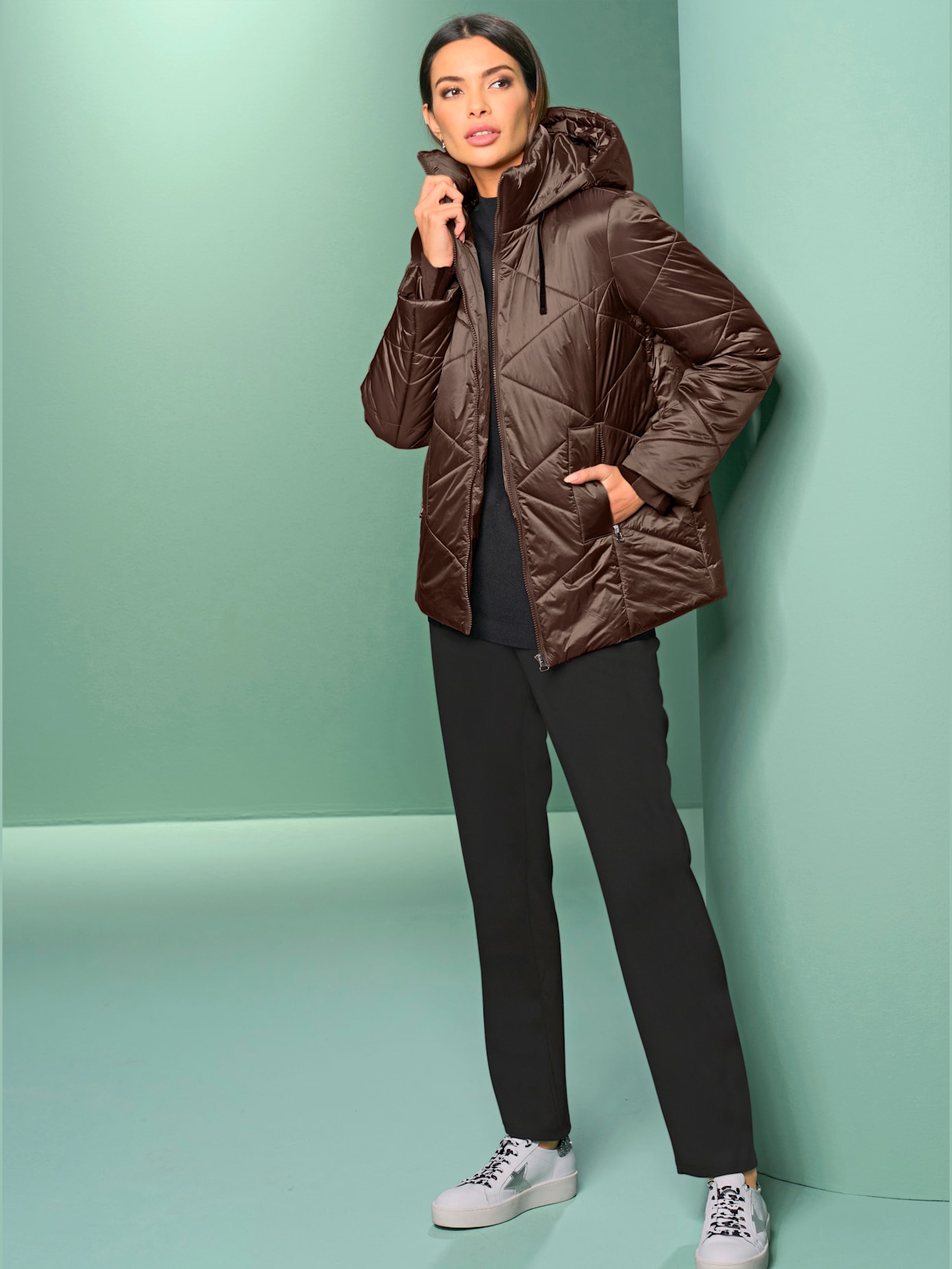 Veste d'extérieur aspect chatoyant