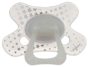 Difrax Fopspeen Natural 20  Maanden - Glow in the Dark 1ST