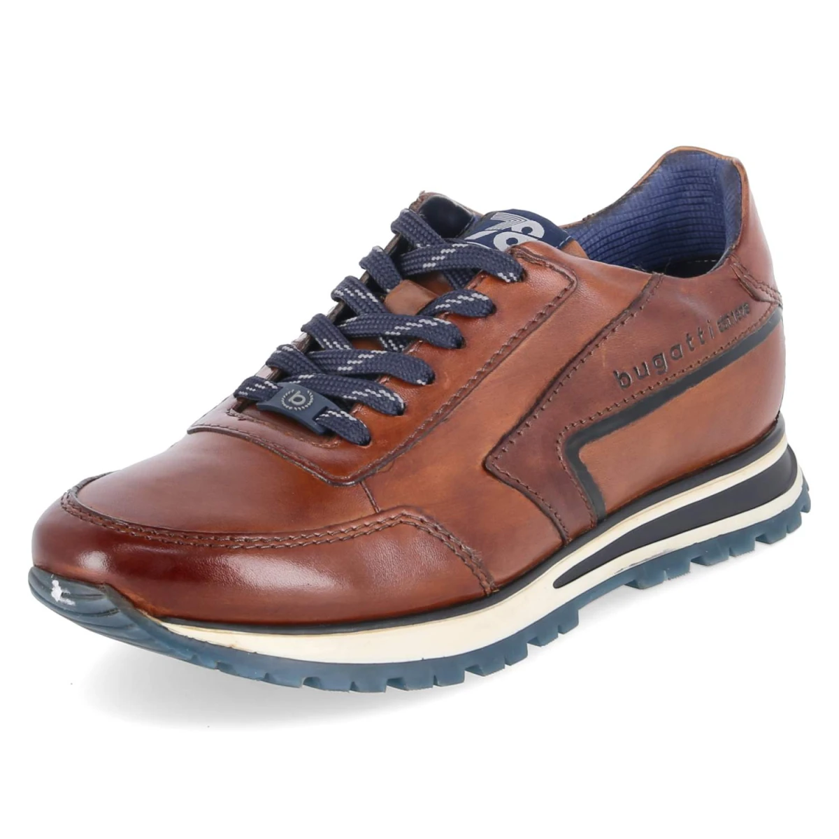 BugattiHalbschuhe - Cognac