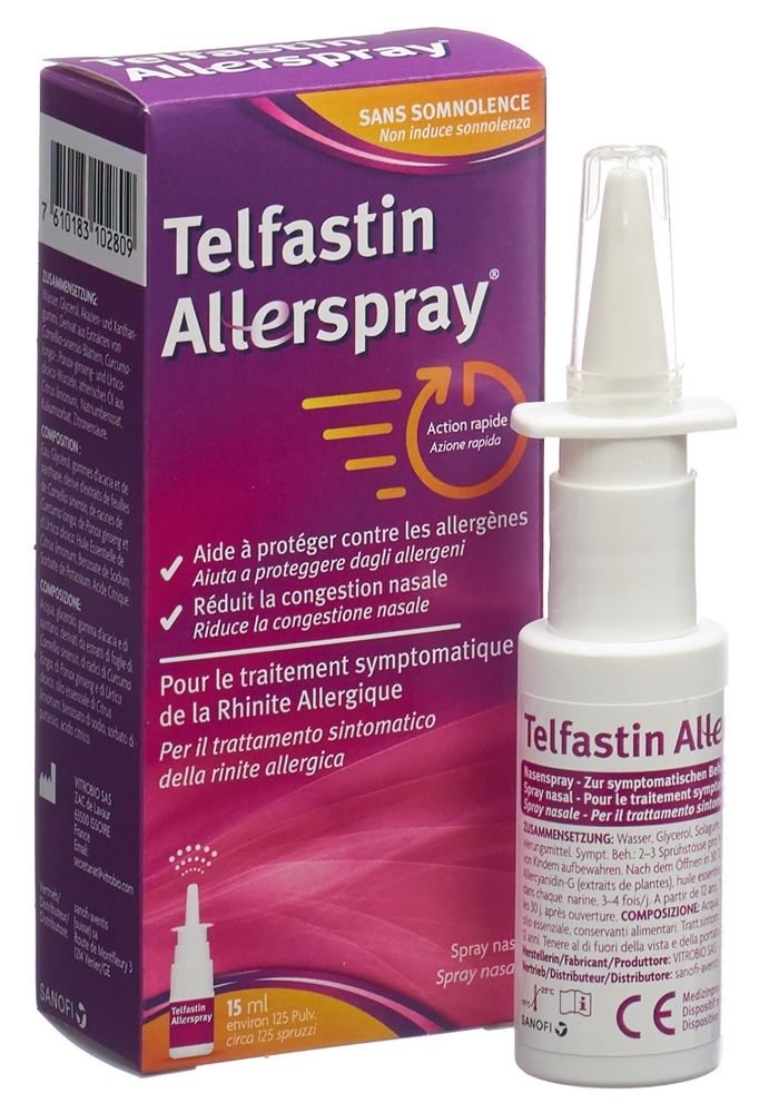 TELFASTIN Nasenspray Fl 15 ml