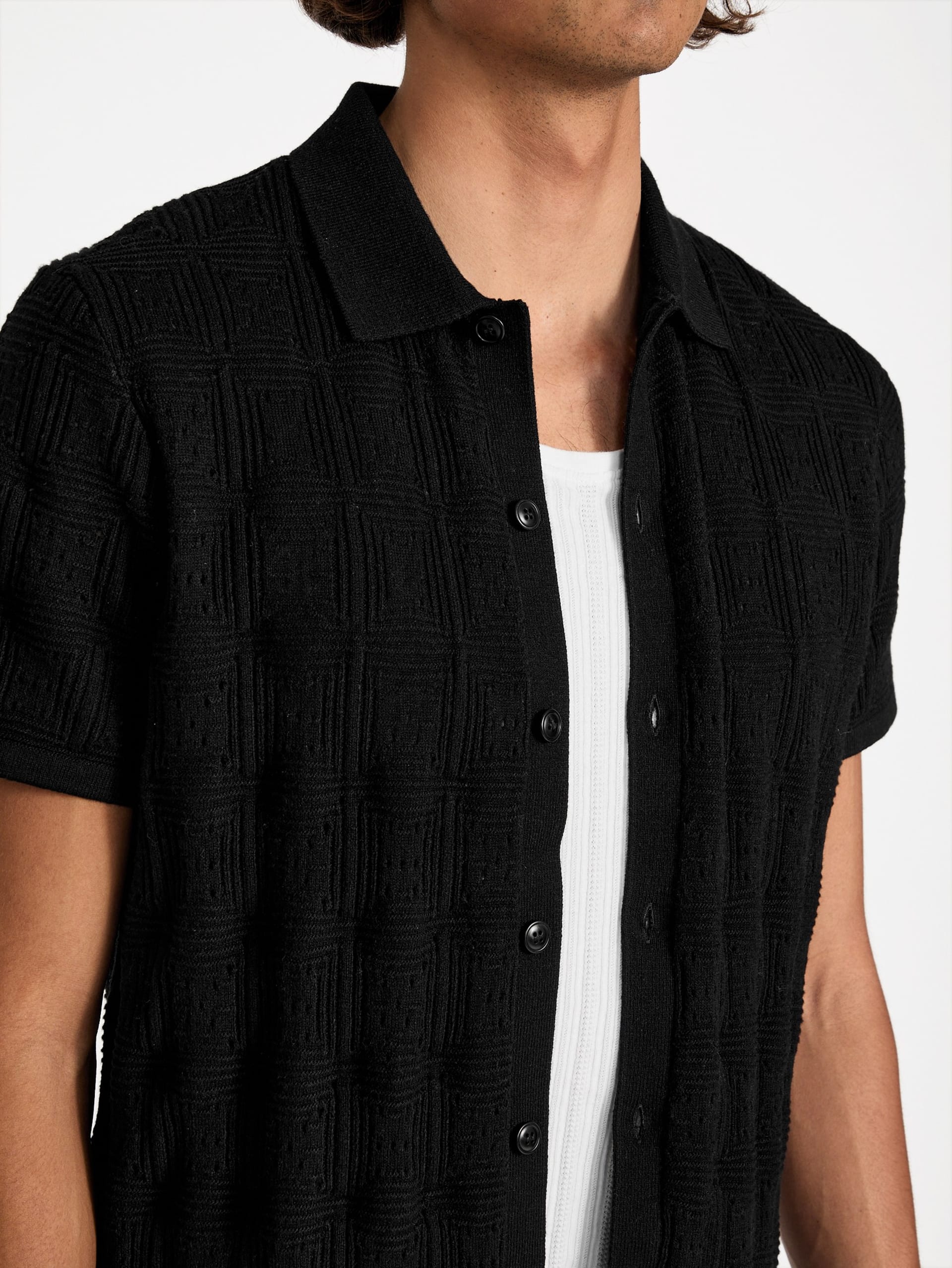 Camisa Topanga Pointelle