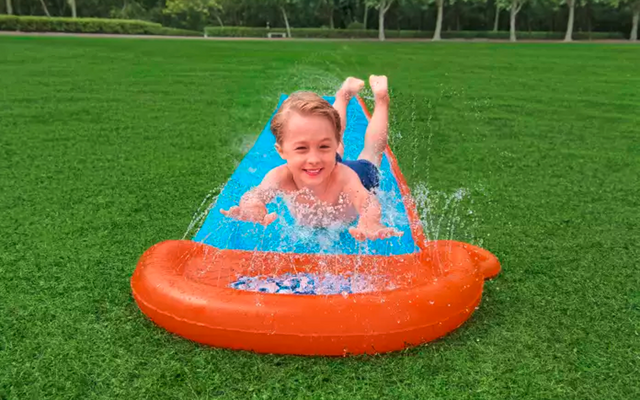 Bestway H2OGO! 1 Person Wasserrutsche 488 x 82 cm