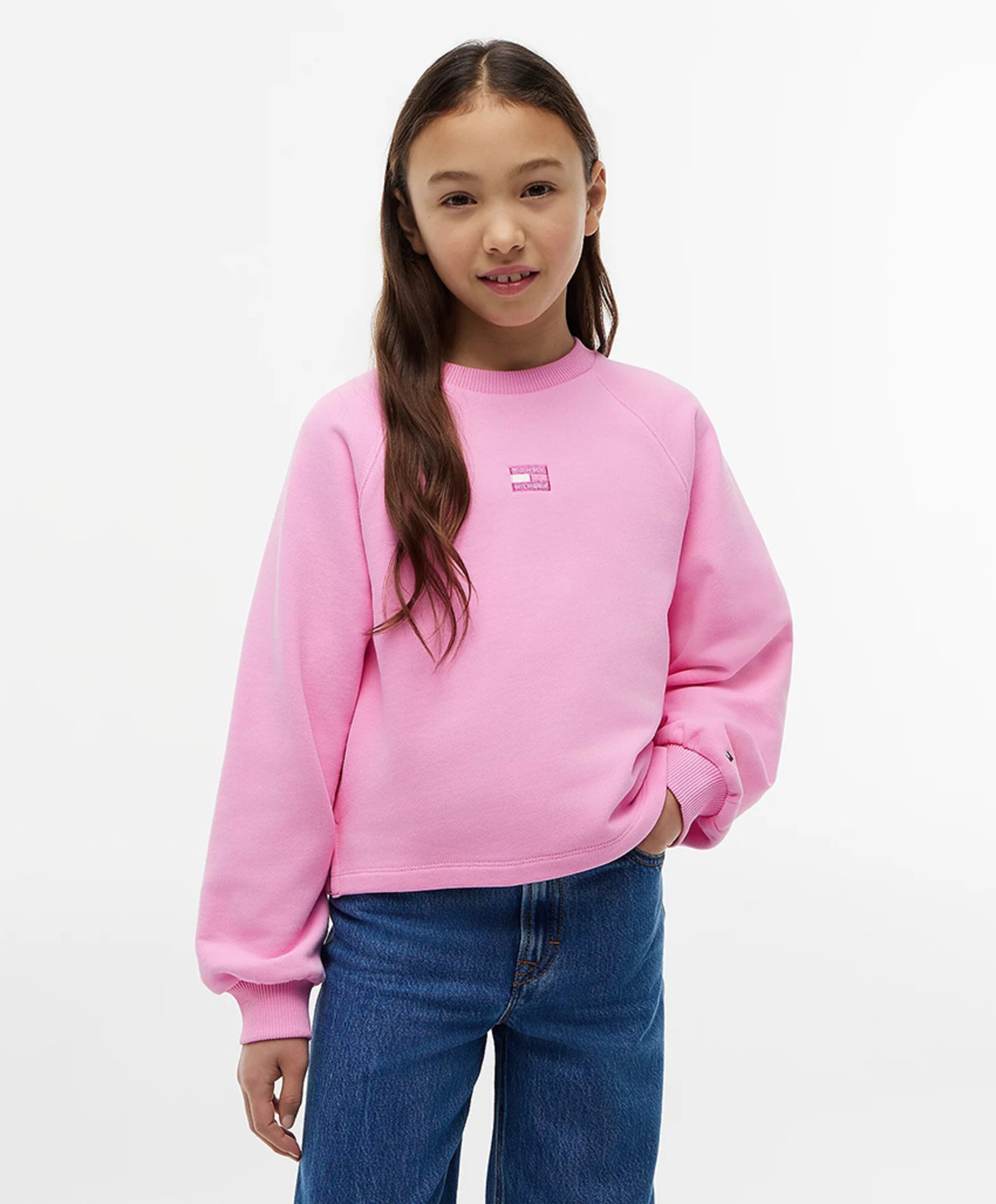Tommy Hilfiger Meisjes sweater roze