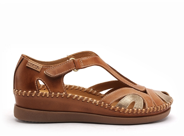 Pikolinos nu pieds plats femme 1569 marron