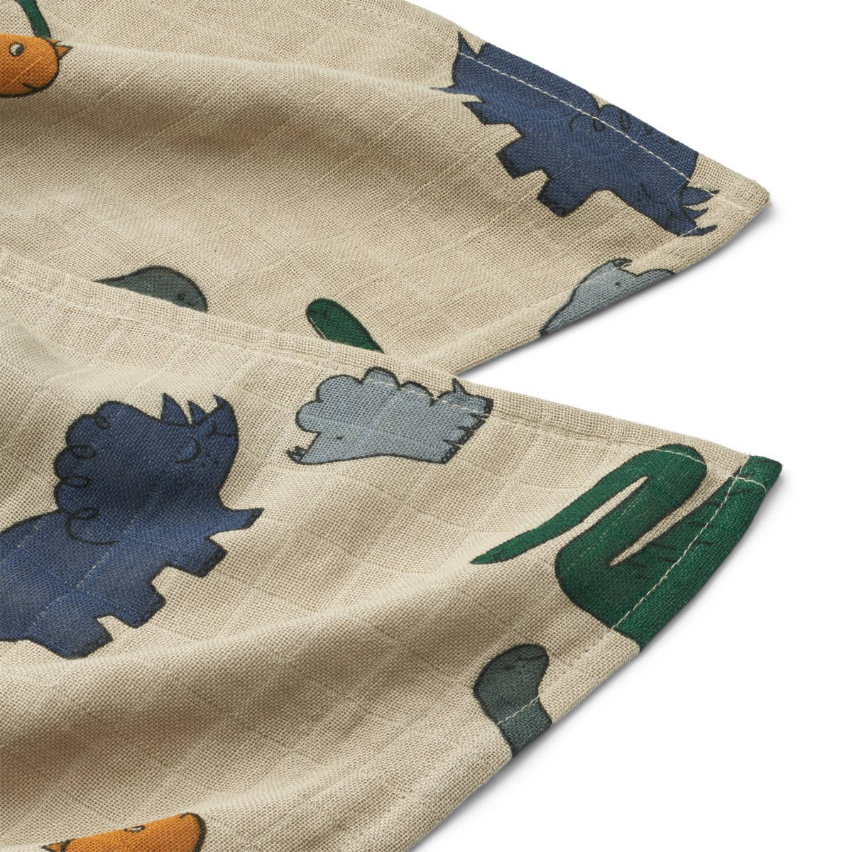 Liewood hydrofiele doek Lewis -65x65 cm set van 2