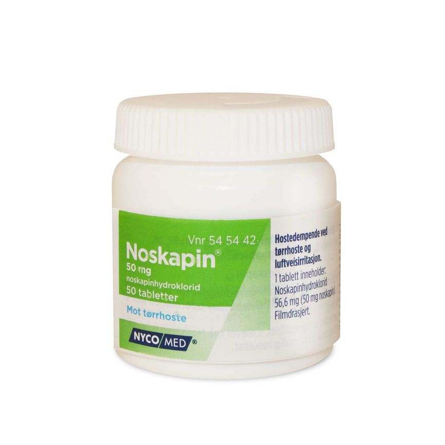 Noskapin tabletter 50 mg 50 stk