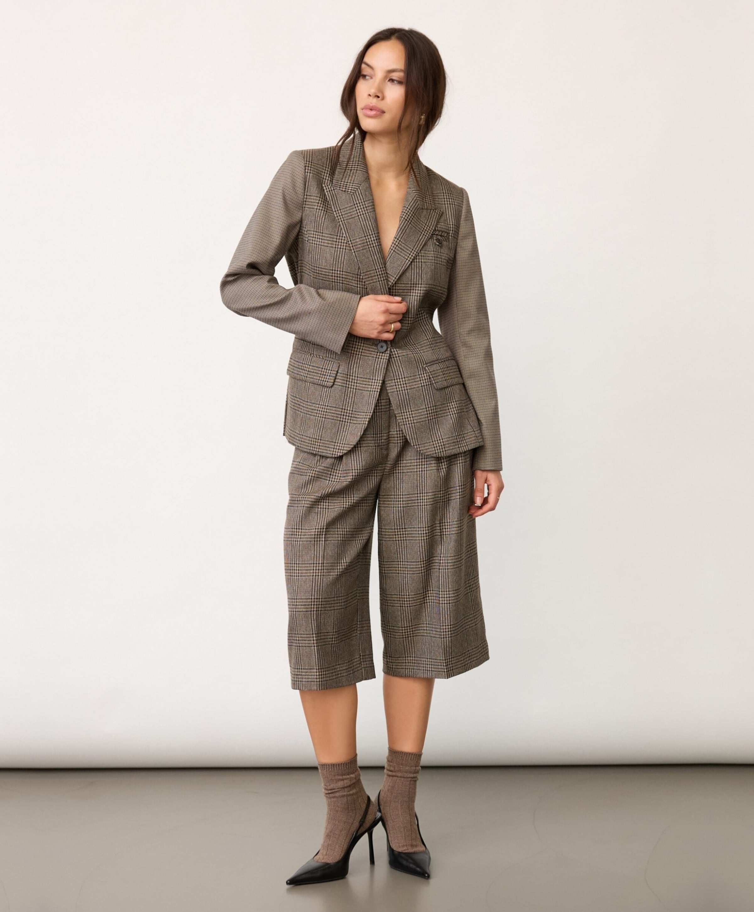 Co'Couture Dames blazer bruin