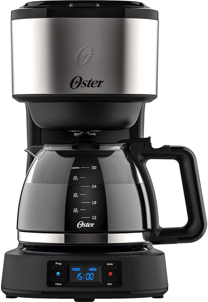 Cafeteira Day Light Program&aacute;vel, Inox, 127v, Oster