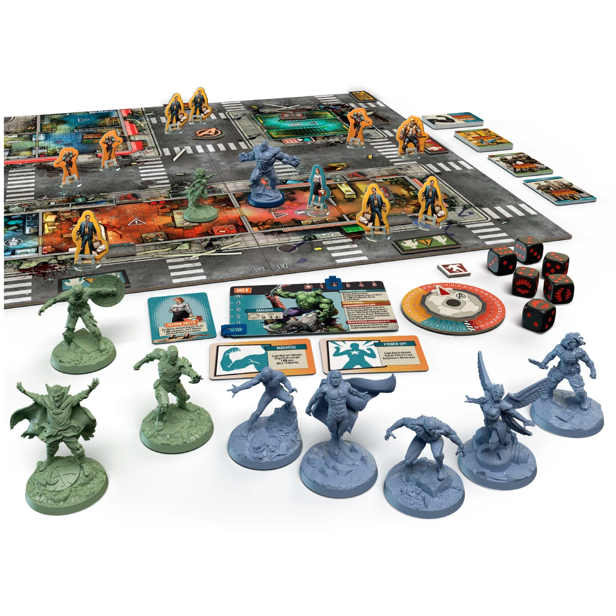 Asmodee Brettspiel Marvel Zombies Heroes' Resistance - Ein Zombicide-Spiel