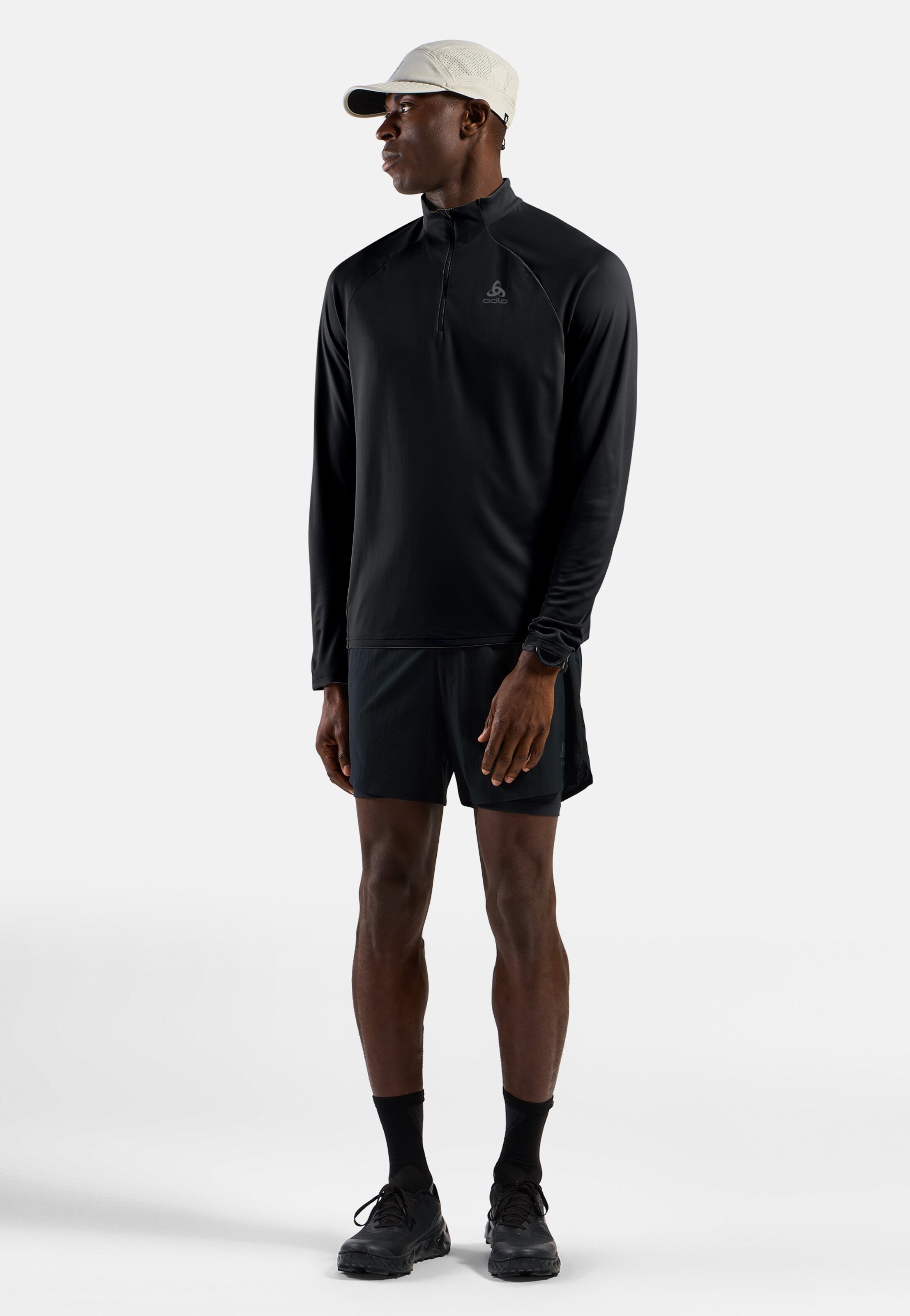 Herren Essentials Mid Layer in black - black