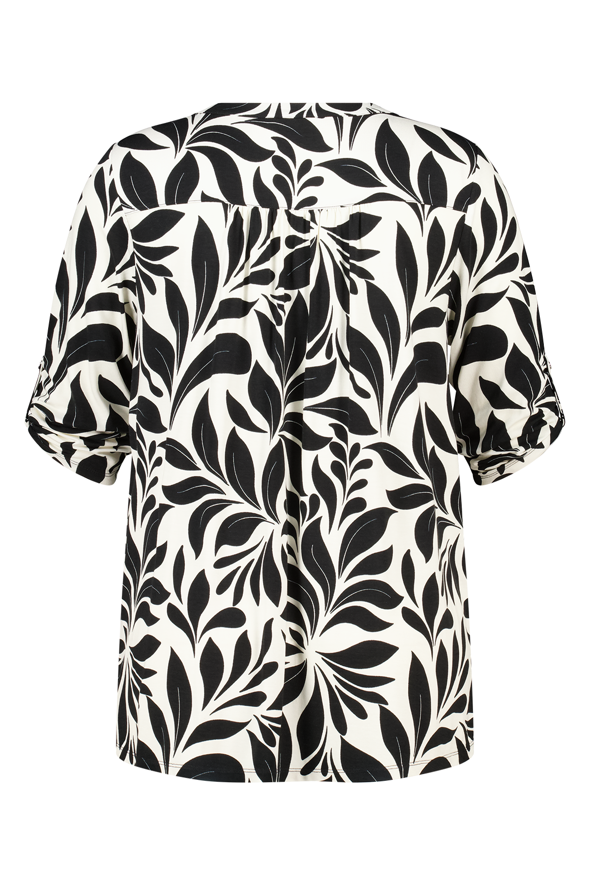 Top met print Multi zwart-wit