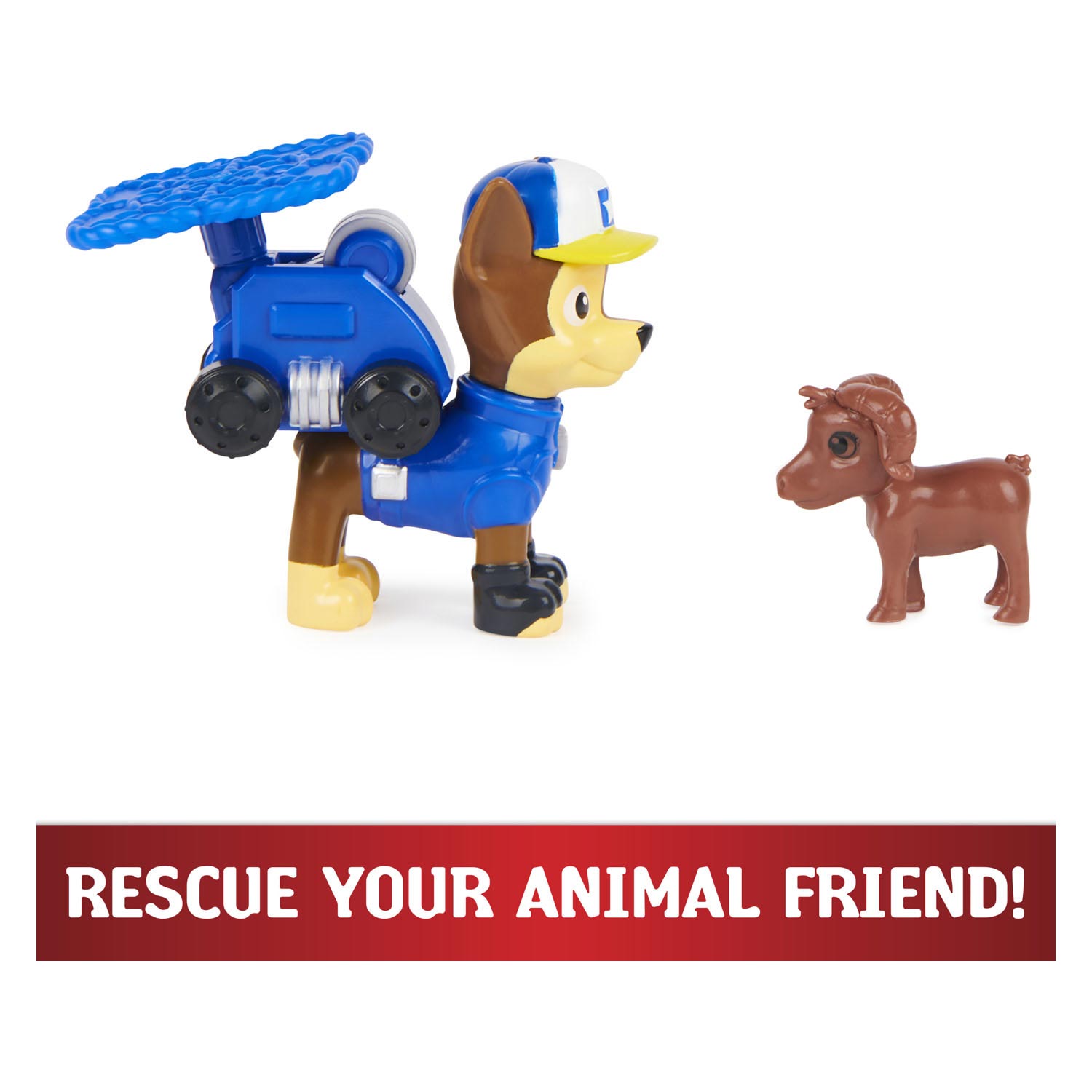 PAW Patrol Big Truck Pups - Chase Speelfiguur