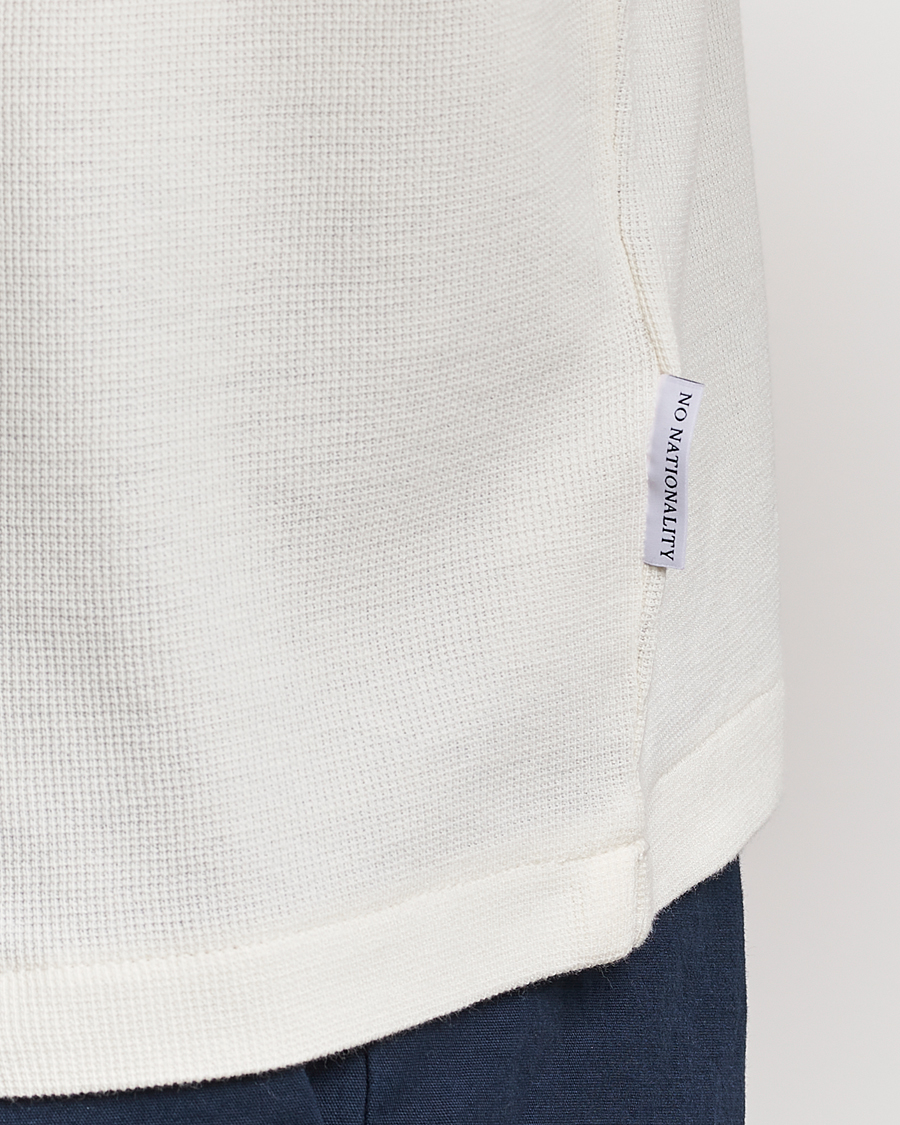 NN07 Clive Knitted Sweater Egg White