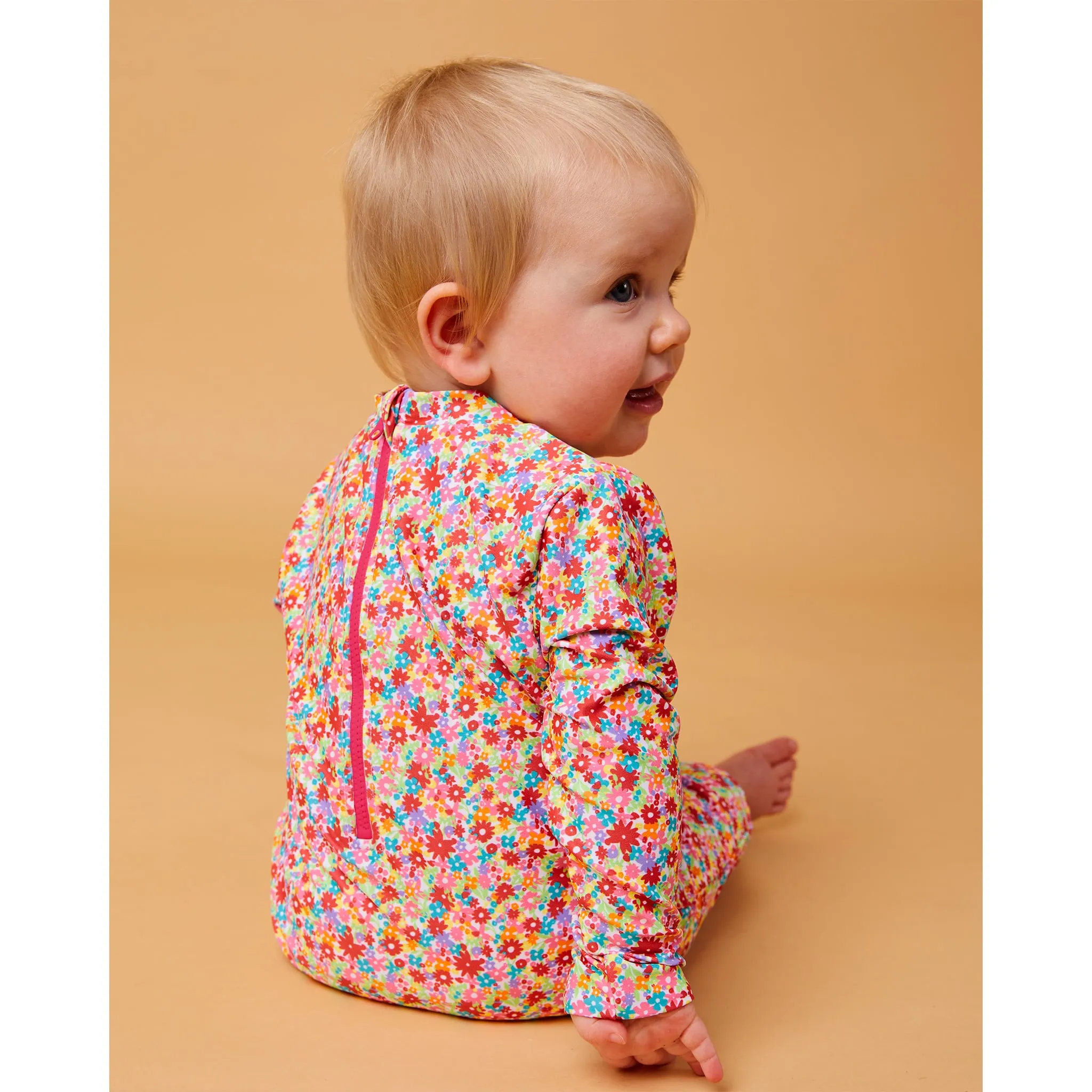 Nana The Brand Maillot UV Manches Longues Floral 3-24mois
