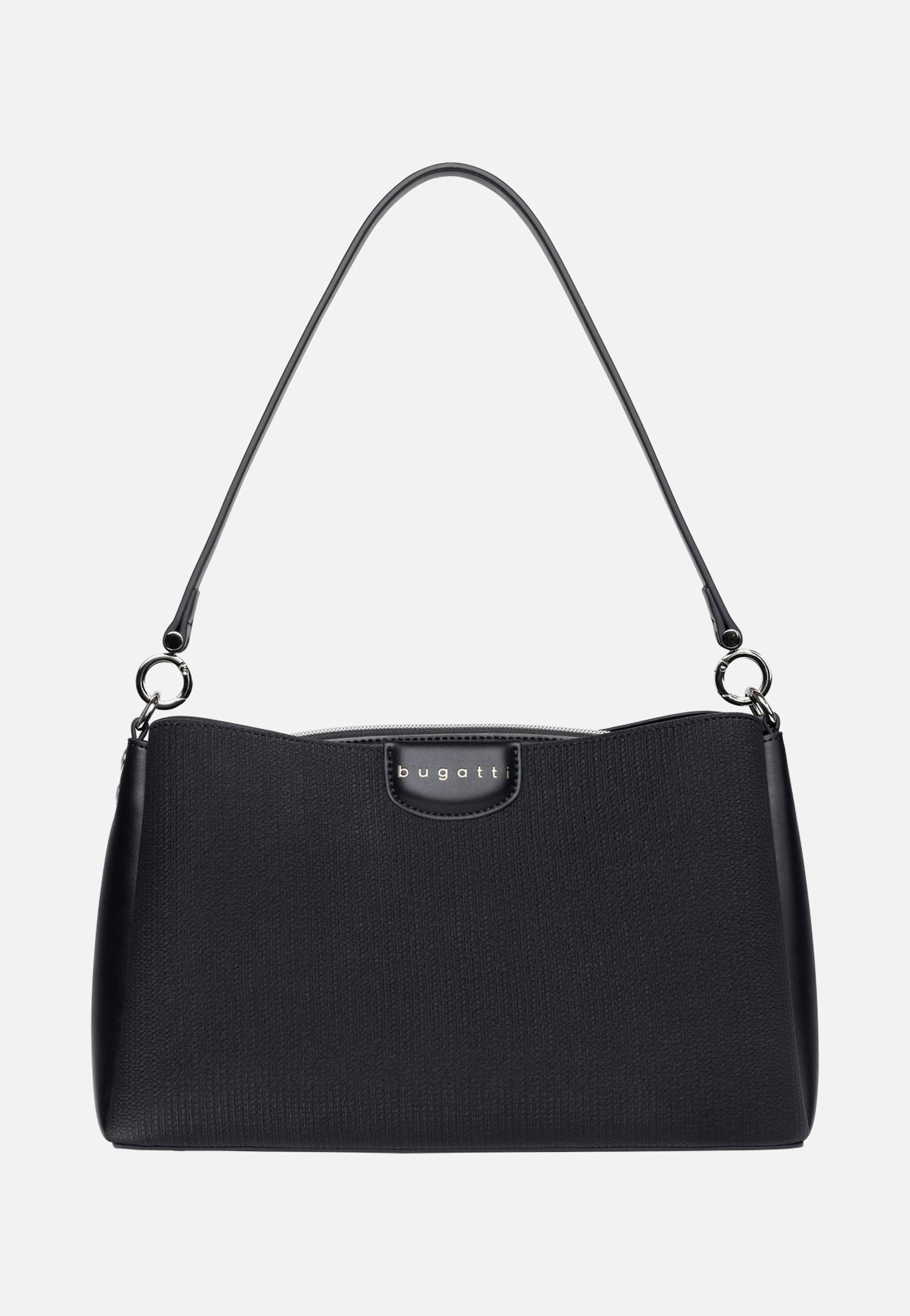 Leah Shoulder Bag M Black - Umhängetasche