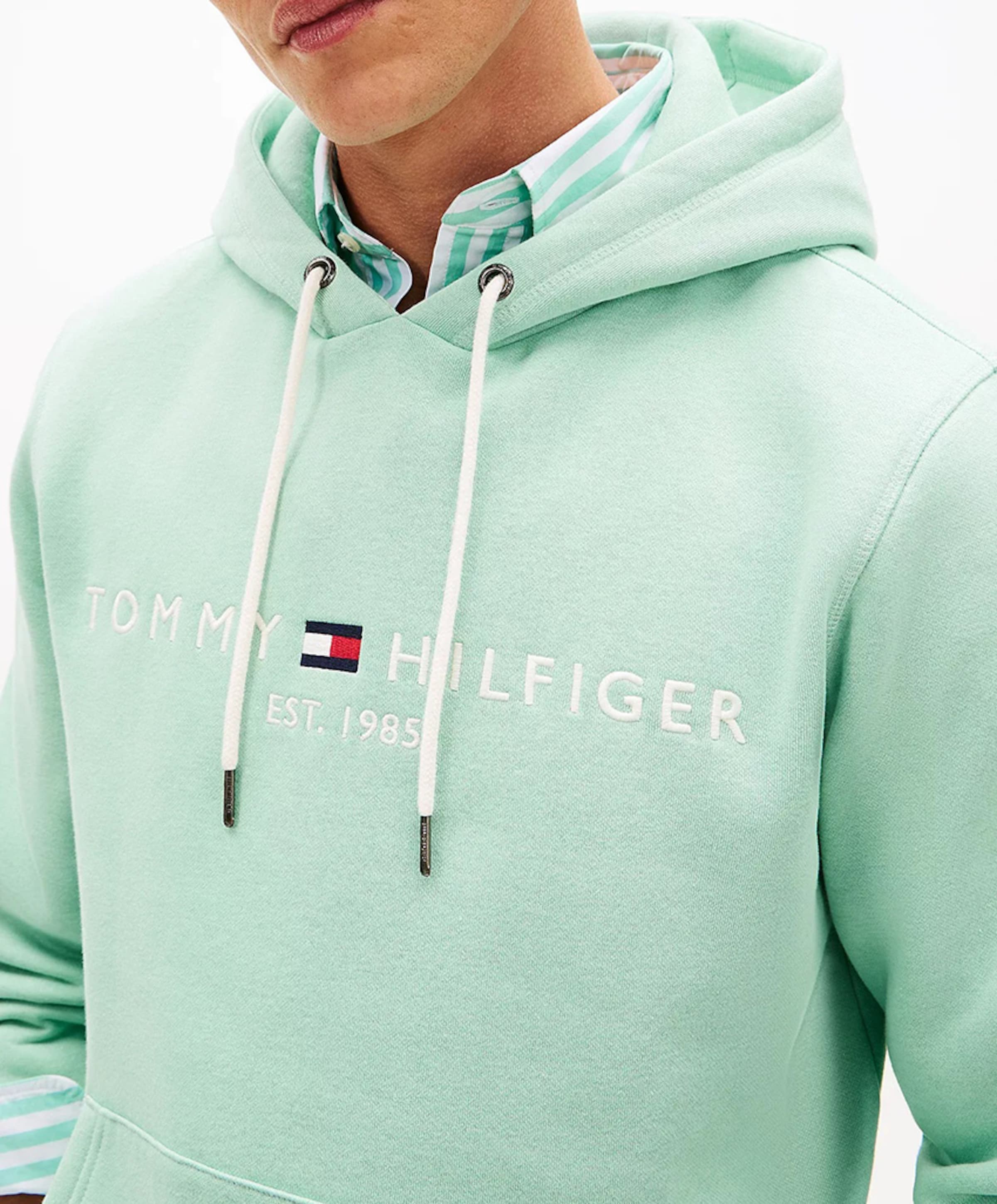 Tommy Hilfiger Heren hoodie groen