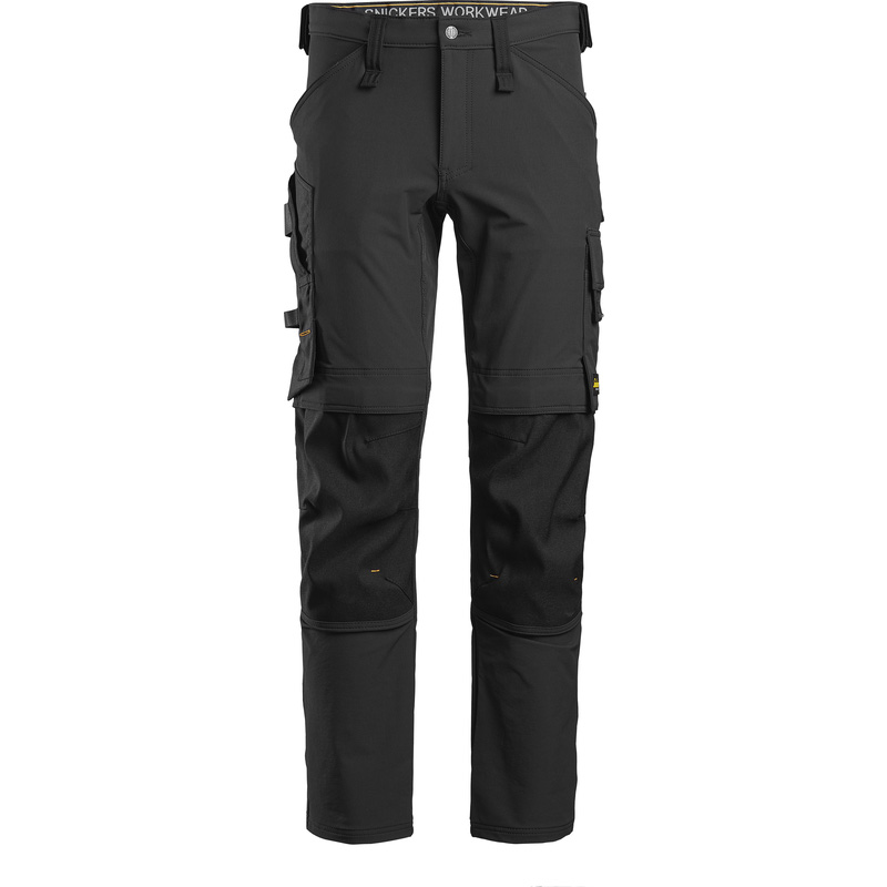 Snickers AllroundWork stretch werkbroek Slim fit 6371 46 zwart