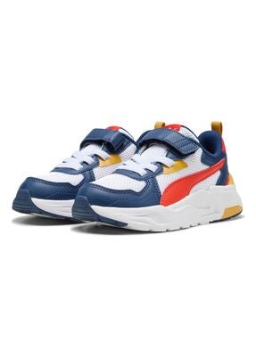 Puma Trinity Lite AC+ PS Sneakers, White/Fierce Red/Persian Blue