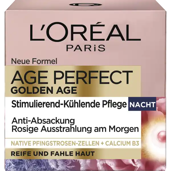 Gesichtscreme Age Perfect Golden Age Nachtpflege