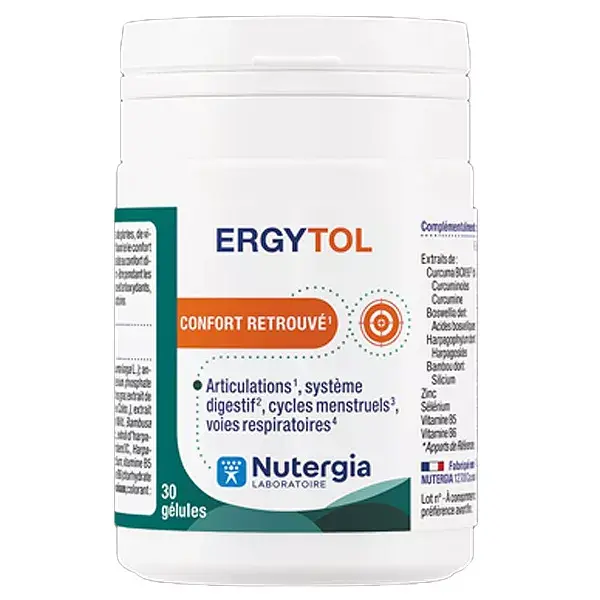 Nutergia Ergytol 30 cápsulas