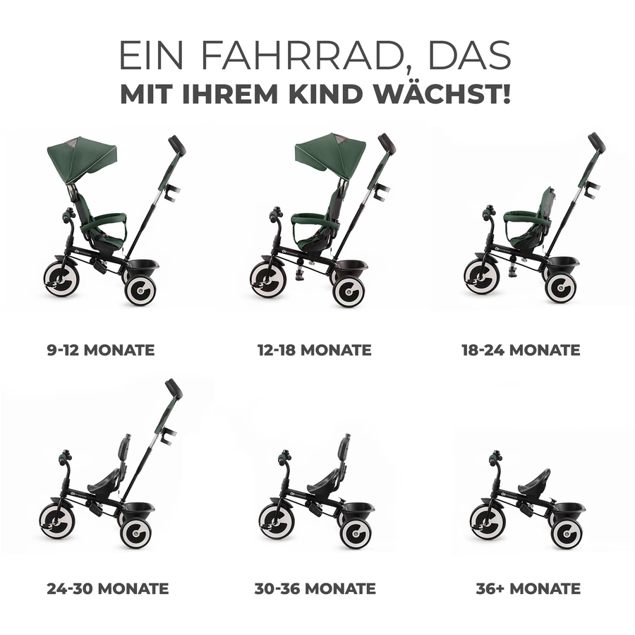 Kinderkraft Dreirad Aston, mystic green