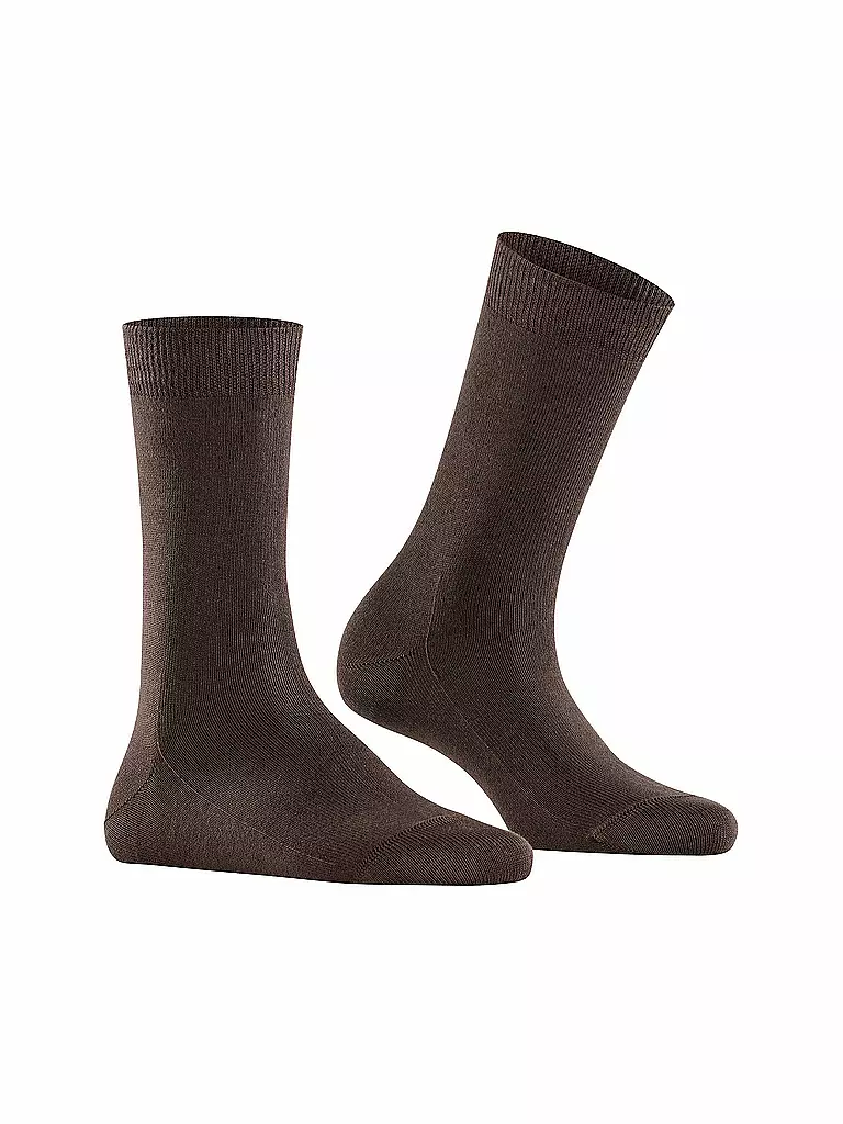 FALKE Socken Family dark brown braun