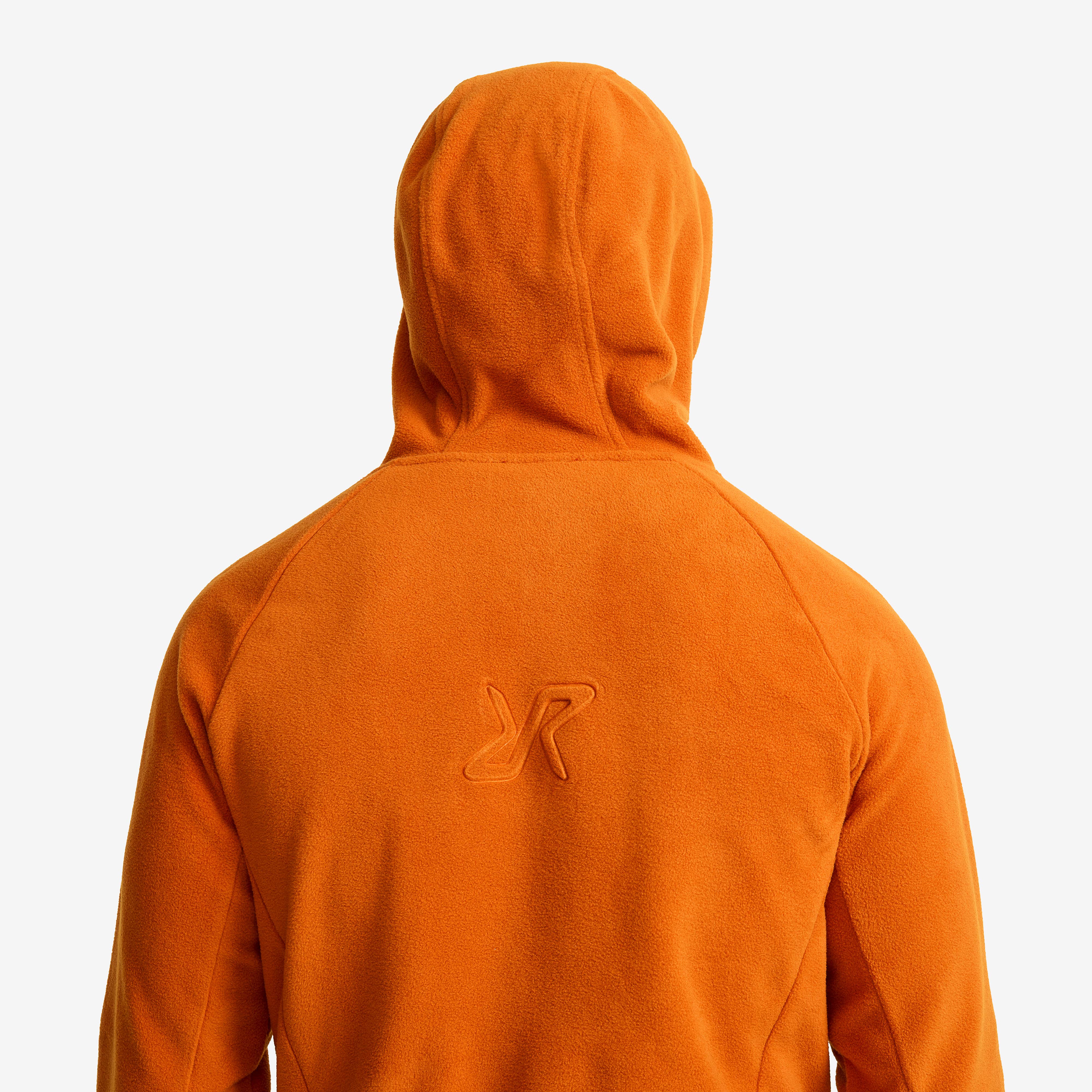 Polar Fleece Hoodie Herre Hawaiian Sunset