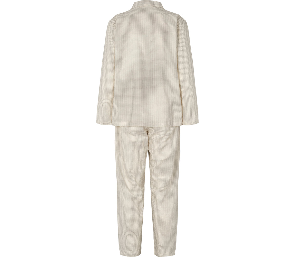 Pajama Set W, Pyjamassæt - Deep Lake Check