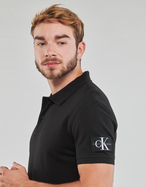 Calvin Klein Jeans - BADGE POLO - Noir