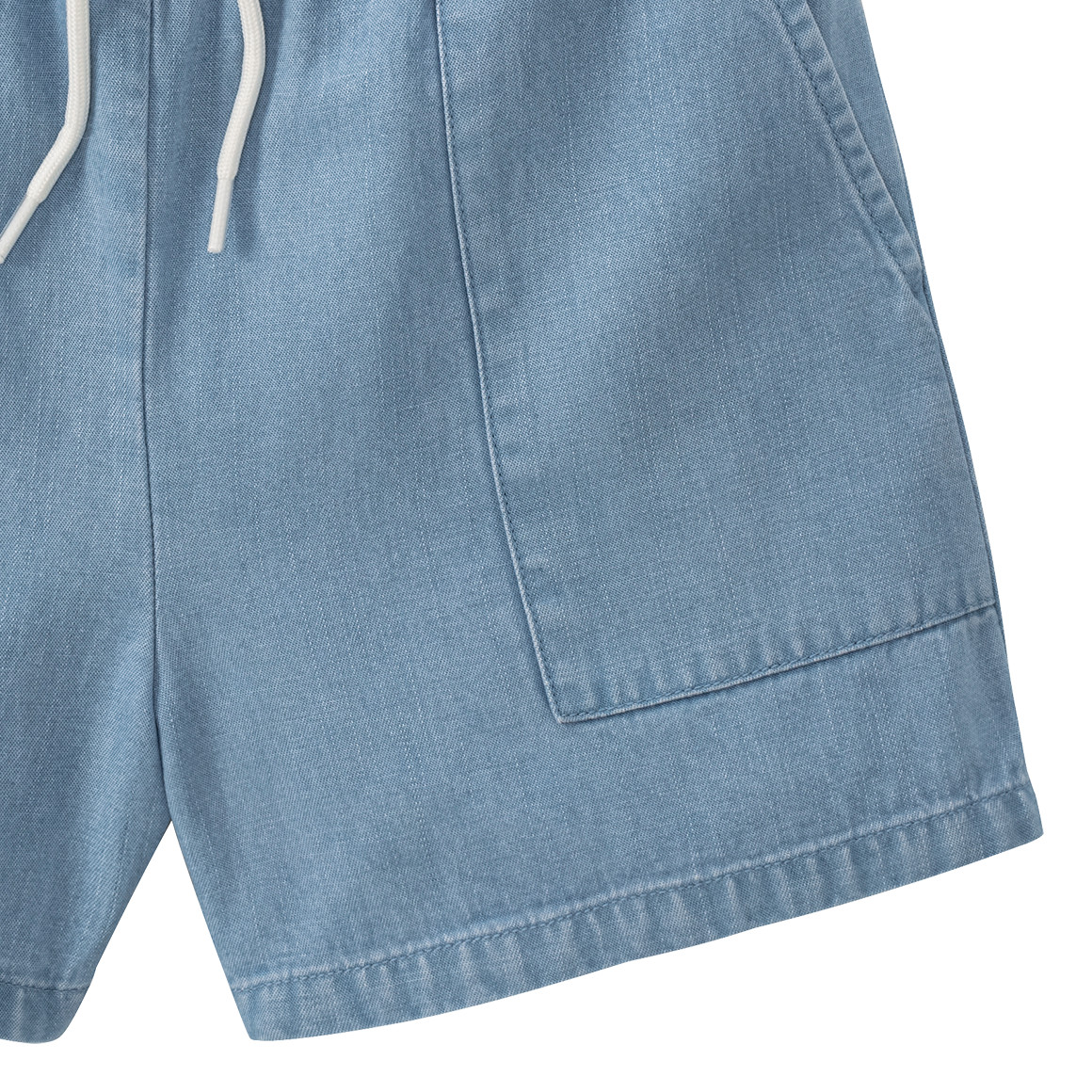 Jonas Nielsen Mädchen Shorts in Denim-Optik hellblau
