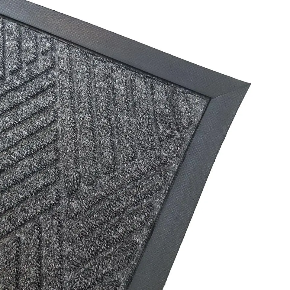 Schoonloopmat Brush Clean 90x150 cm - Grijs