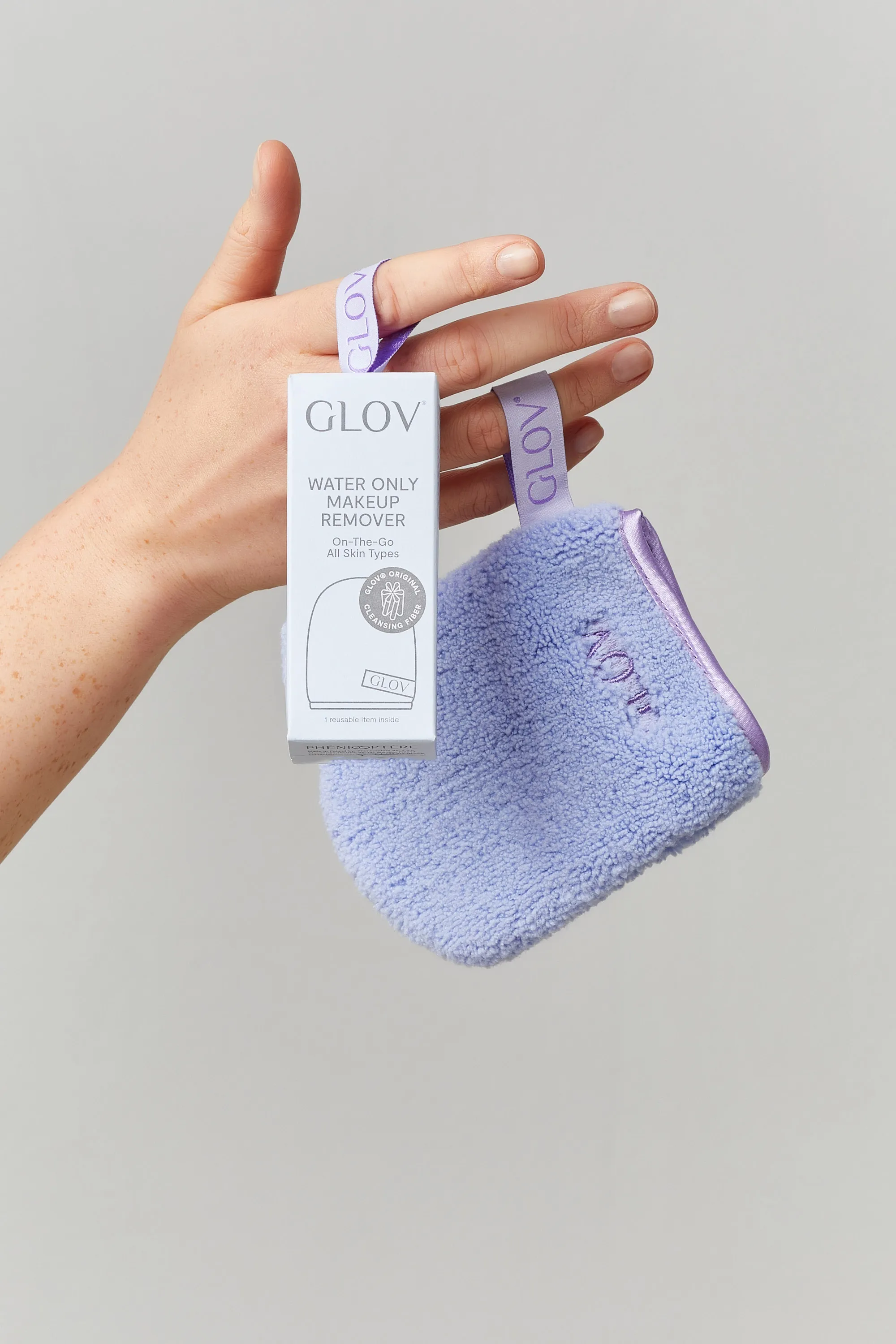 GLOV Gant nettoyant & démaquillant On the go-18 g