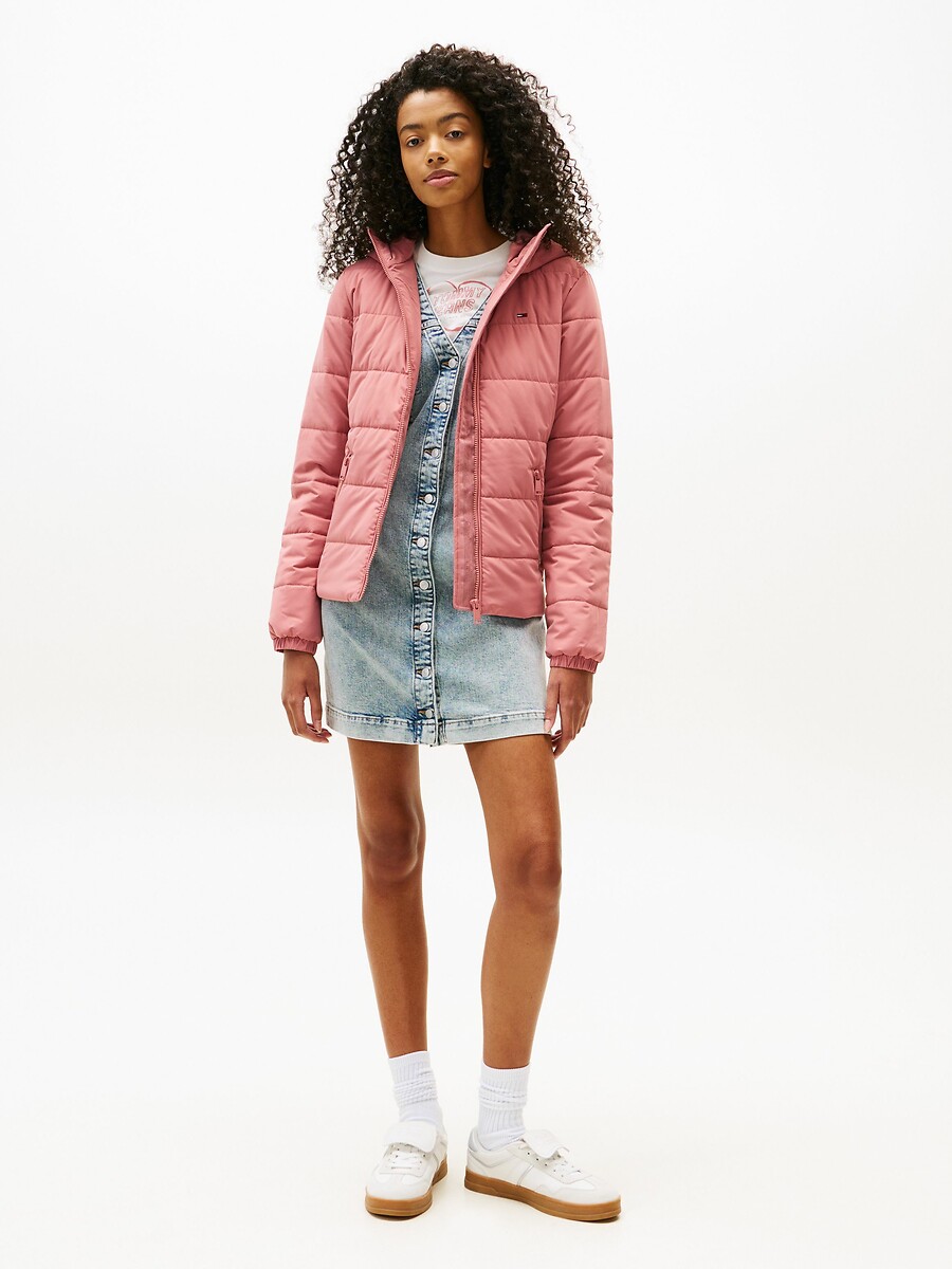 TOMMY JEANS<br>Jaqueta de plumas com capuz