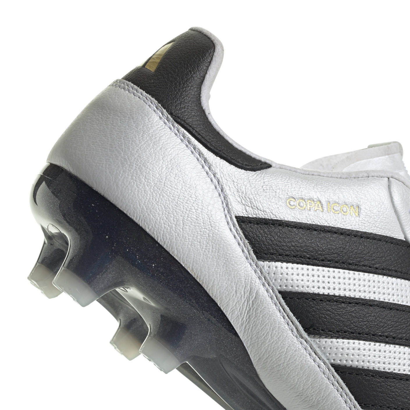 Adidas Copa Icon Gras Voetbalschoenen (FG) Wit Zwart Goud