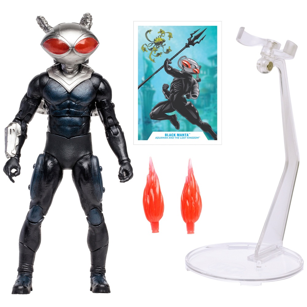 DC Multiverse: Aquaman und das verlorene Königreich 17,8 cm Black Manta Actionfigur