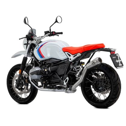 Silencieux Arrow Nichrom Pro-race embout acier - Gris