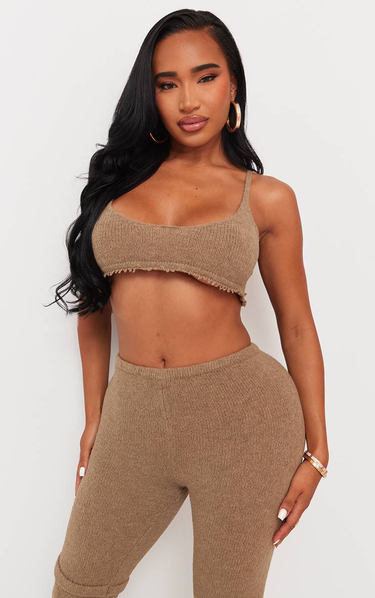 Moka Brassière Courte Extrême En Maille Shape