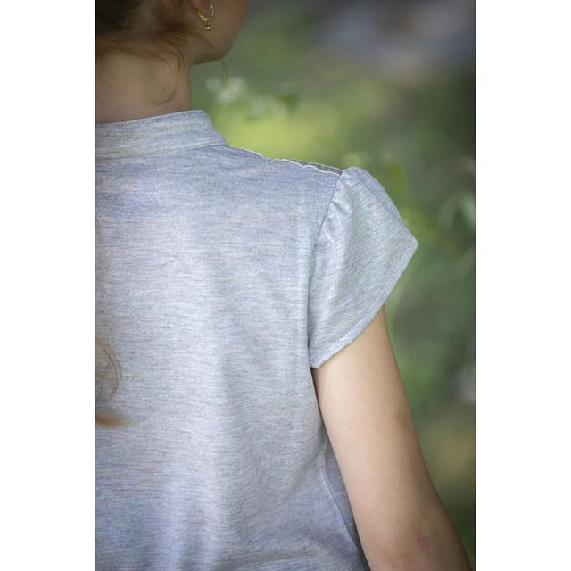 Polo Eden By Pénélope Julieta Kids Grijs