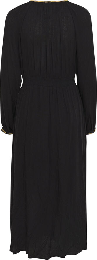 Cream CRBohia Embroidery Dress Pitch black