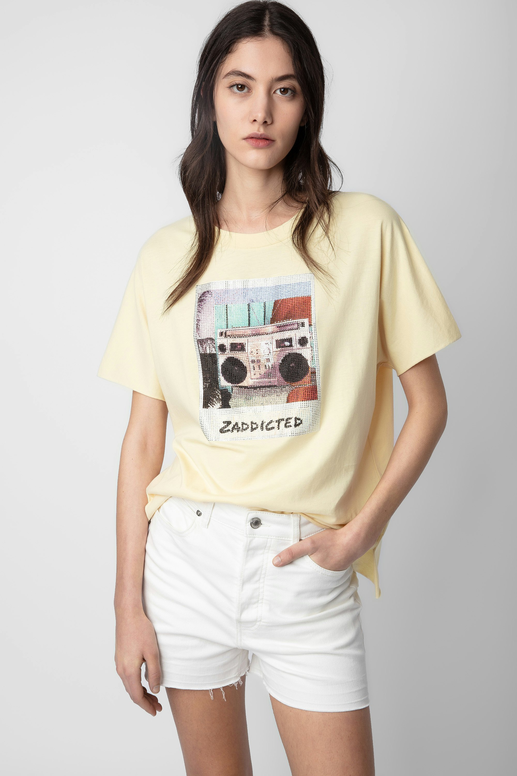 T-shirt Tommer Photoprint Strass